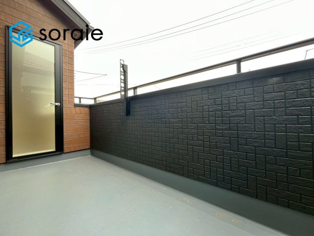 川越市今福　全1棟　新築戸建のバルコニー|4/26　撮影