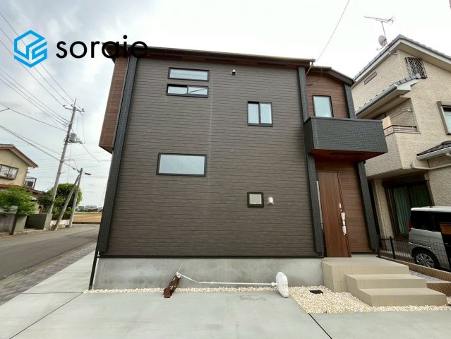 川越市今福　全1棟　新築戸建の外観|4/26　撮影