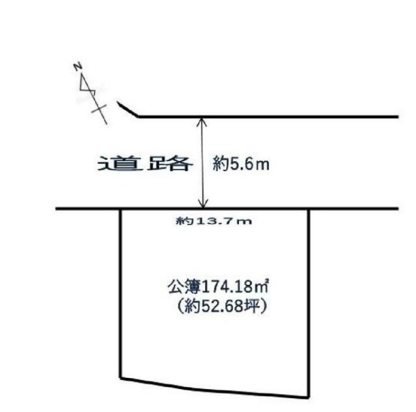 加古川市野口町野口　JR「東加古川」徒歩20分の土地図