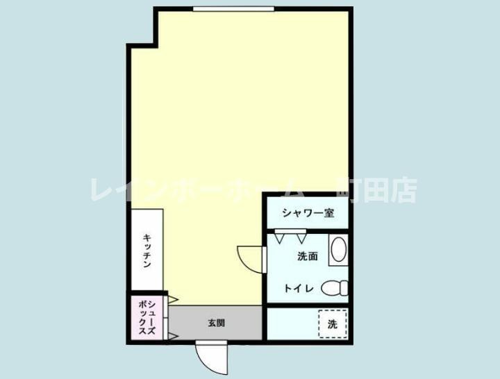ベルメゾン町田※初期費用分割後払いサービス利用可能物件の間取り