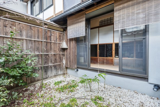 西柳町戸建の庭