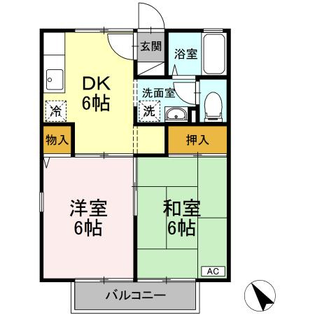 ロイヤルストーク　Ｂの間取り