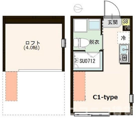 【間取り】 | ハーモニーテラス春日町Ⅳ