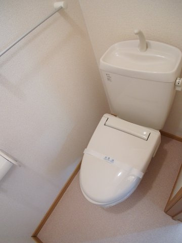プリティ－ユニゾンのトイレ|落ち着いたトイレです