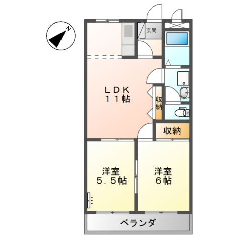 豊島ハイムの間取り