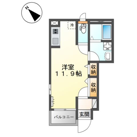 ヴァンベールの間取り