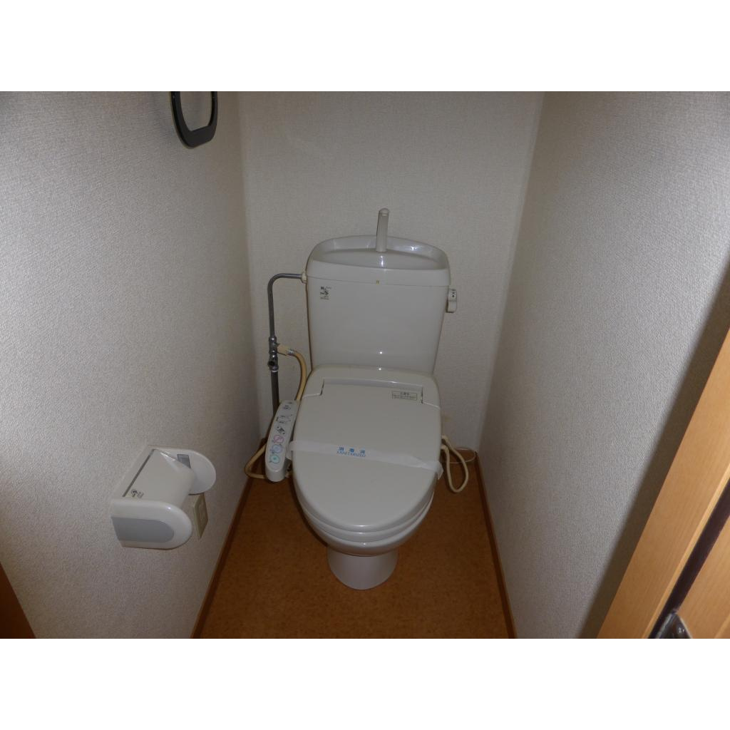 ソレジオKANDA　Bのトイレ|落ち着いたトイレです