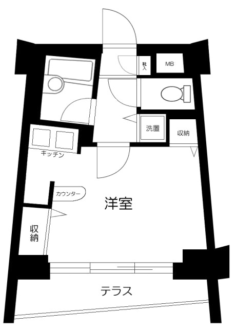 新宿区中落合２丁目のマンションの画像