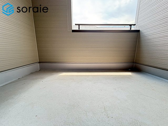 所沢市北秋津第9期全2棟　新築戸建　リーブルガーデンのバルコニー|2026/7/21撮影