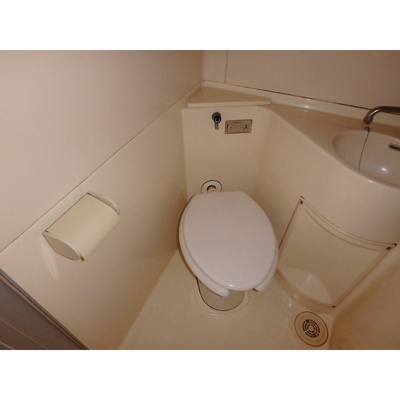 【トイレ】 | むさしのハイツ | シンプルで使いやすいトイレです