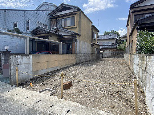 上賀茂薮田町 土地の外観