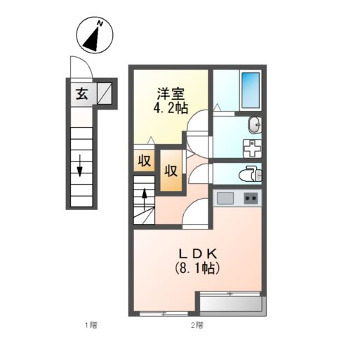 ヒルトップ屋敷町の間取り