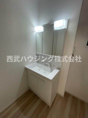 【仲介手数料無料】所沢市南住吉１期全２棟１号棟　所沢市の新築なら西武ハウジングの独立洗面台