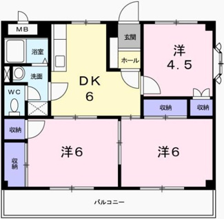 【間取り】 | サンファミール西庄