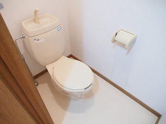 【トイレ】 | サンファミール西庄 | 清潔感のあるトイレです