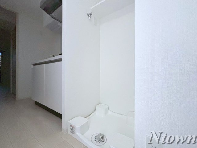 【設備】 | アドバンス名古屋アウリィ | 洗濯機置き場です