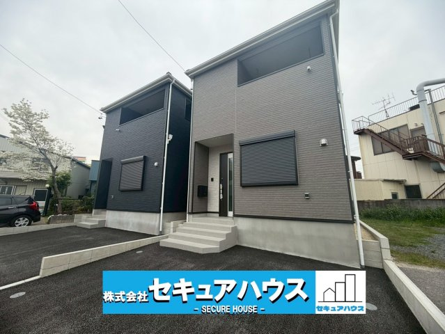 【今からご案内可能】名古屋市南区阿原町　全3棟の外観|【3号棟】
☆完成しました！今からご案内可能です♪
2LDK＋納戸・リビング20帖以上の2階洋室は6帖以上と収納もたくさんある物件になります！
ぜひ一度ご内見下さい♪　　　　　　　　　　　　　　　

