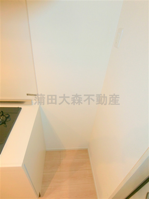 プラチナシティ蒲田のキッチン|冷蔵庫置き場