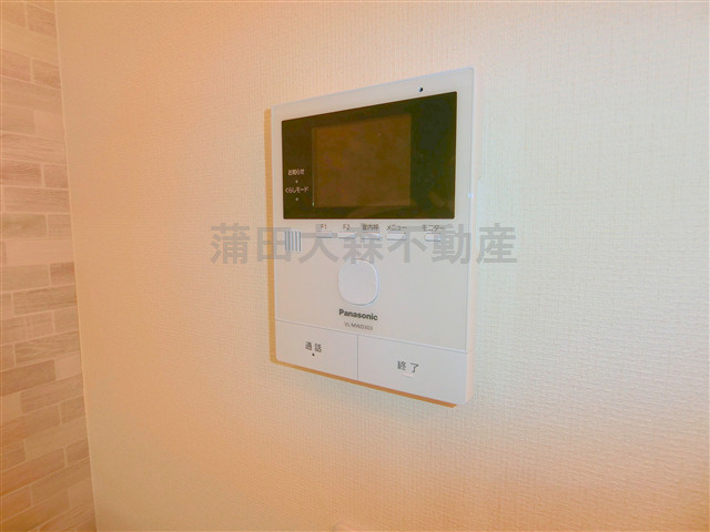 プラチナシティ蒲田の設備|TVモニター付インターホン