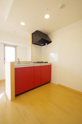 熊本市東区八反田１丁目の賃貸マンションのキッチン