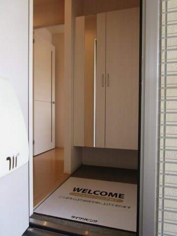 ランプロンの玄関|落ち着いた玄関です