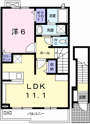 ルミエールの間取り