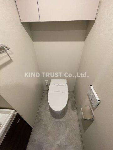 ザ・パークハビオ同心のトイレ|落ち着いたトイレです