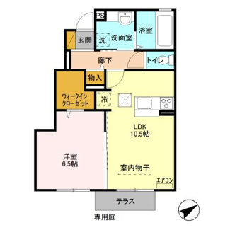 【間取り】 | フォーゲルテラス グリューン　Ⅳ