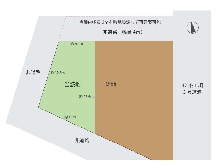加古川市平岡町一色東　JR「東加古川駅」徒歩19分の土地図