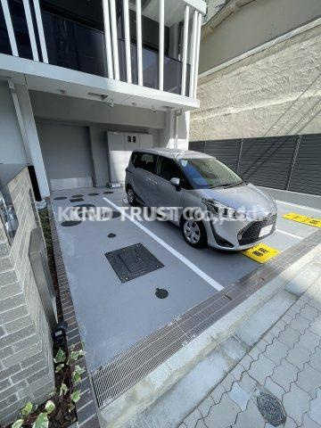 ザ・パークハビオ同心の駐車場|駐車場です