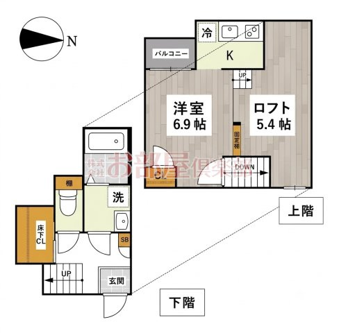 ADC津福の間取り