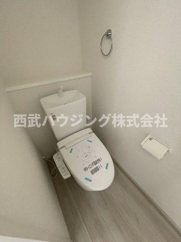 【仲介手数料無料】所沢市南住吉１期全２棟２号棟　所沢市の新築なら西武ハウジングのトイレ