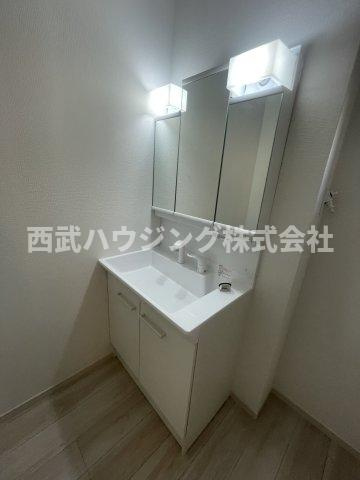 【仲介手数料無料】所沢市南住吉１期全２棟２号棟　所沢市の新築なら西武ハウジングの独立洗面台