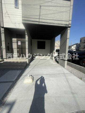 【仲介手数料無料】所沢市南住吉１期全２棟２号棟　所沢市の新築なら西武ハウジングの駐車場