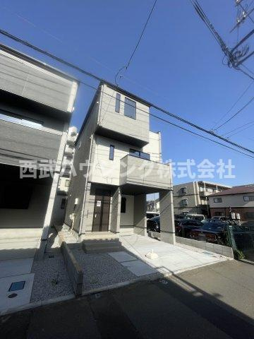 【仲介手数料無料】所沢市南住吉１期全２棟２号棟　所沢市の新築なら西武ハウジングの前面道路含む現地写真