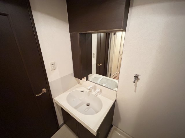 ライオンズシティ川口の独立洗面台|別号室参考写真です。