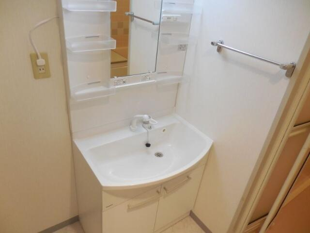 川崎市多摩区栗谷４丁目の賃貸マンションの洗面所
