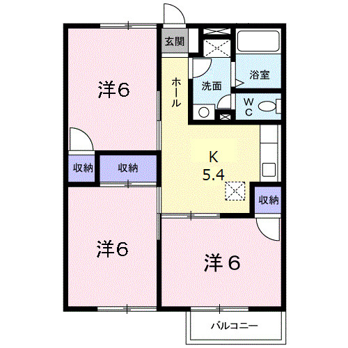 【間取り】 | ドリームハイツ８