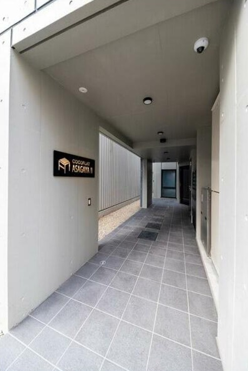 COCOFLAT　ASAGAYAⅡのエントランス