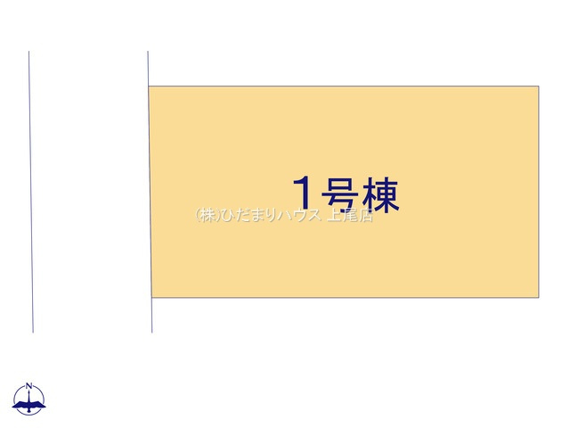 行田市持田　新築一戸建て　グラファーレ　01の区画図