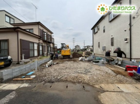 行田市持田　新築一戸建て　グラファーレ　01の駐車場