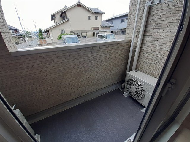 インアミティのバルコニー
