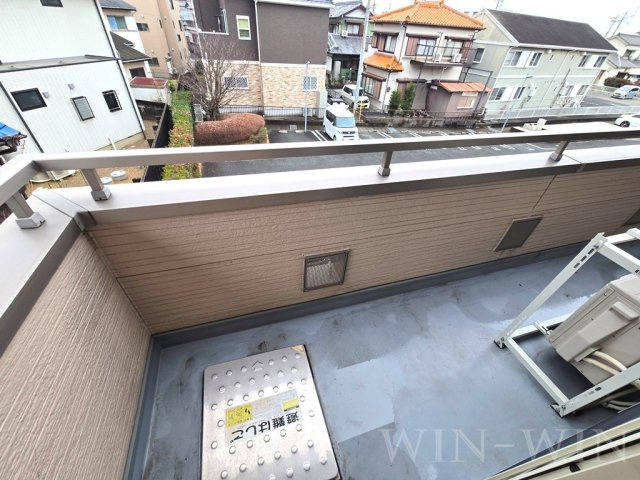 アイパレット岩屋のバルコニー