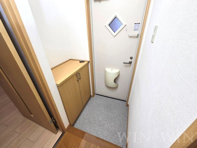 アイパレット岩屋の玄関