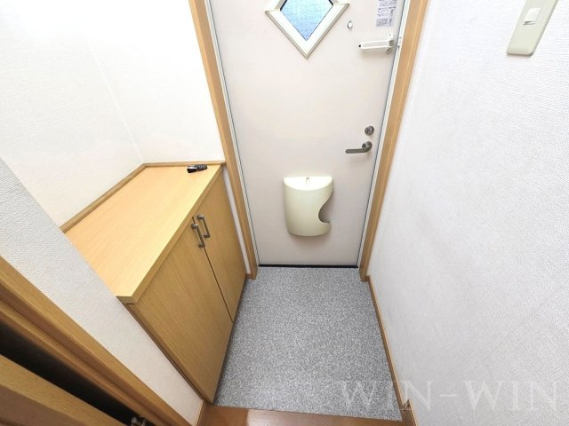 アイパレット岩屋の玄関