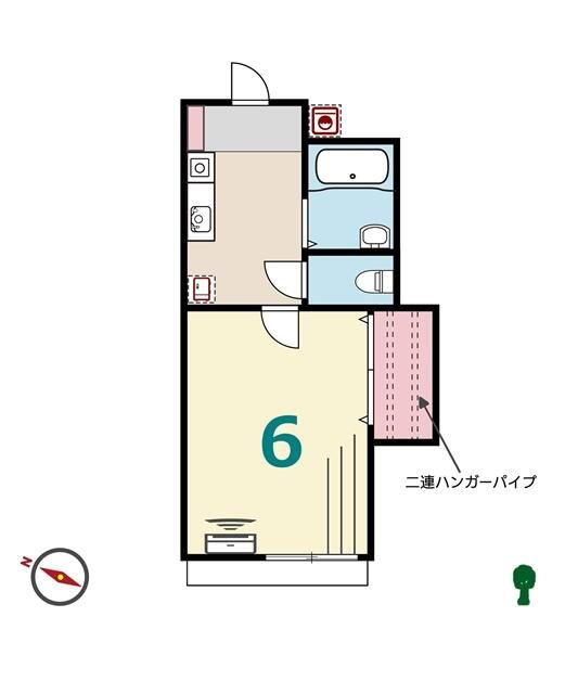 横浜市旭区市沢町のアパート