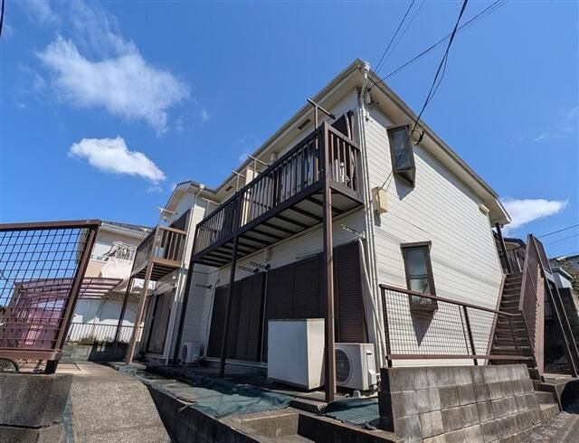 横浜市旭区市沢町のアパートの外観