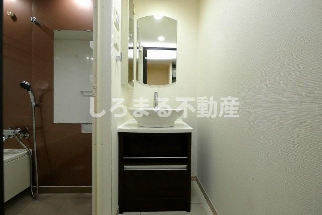 アーデン堺筋本町の洗面所