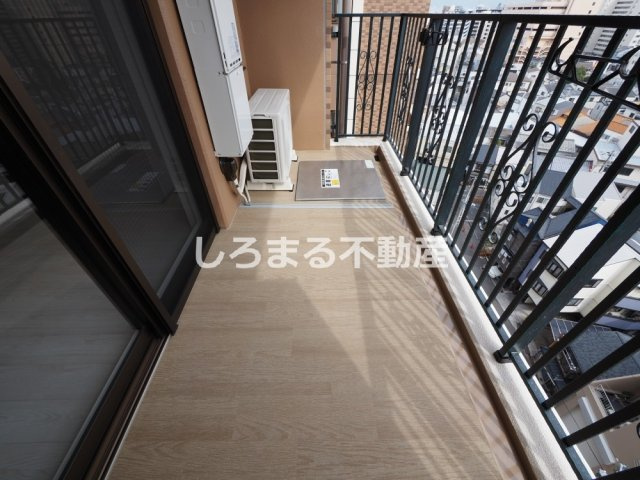 Ｌｕｘｅ玉造南のバルコニー