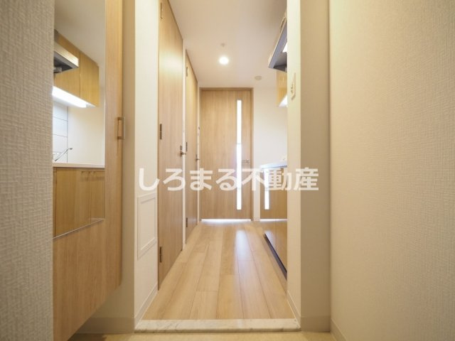エスリード大阪城EASTの玄関